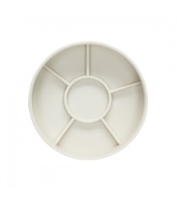 Boley Round Watchmaker Trays Set - 5 Stackable Trays with Transparent Lids