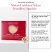 Connoisseurs Jewellery Wipes, Pre-cut wipes for easy use on silver, gold, precious stones, and fashion jewelry, ref. CONN776
