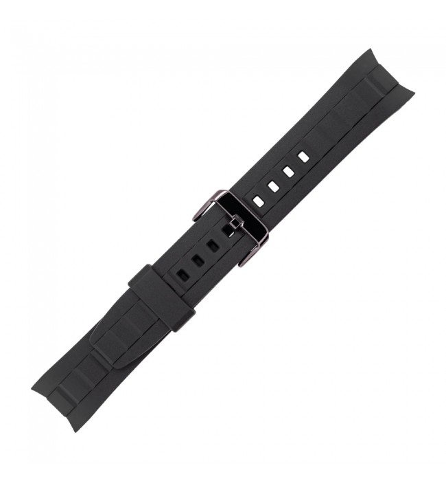 Черна пластмасова каишка за часовник Casio 10243173 18 мм