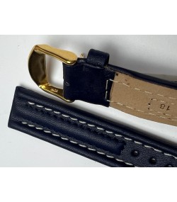 Arizona Sport watch strap 18mm, blue, water Resistant