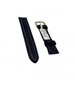 Arizona Sport watch strap 18mm, blue, water Resistant