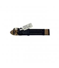 Arizona Sport watch strap 18mm, blue, water Resistant