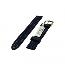 Arizona Sport watch strap 18mm, blue, water Resistant