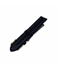 Arizona Sport watch strap 18mm, blue, water Resistant