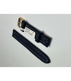 Arizona Sport watch strap 18mm, blue, water Resistant