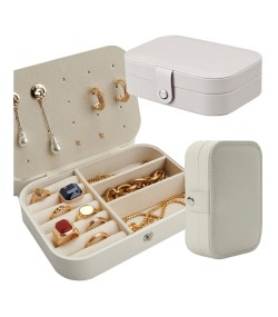 Gugita Elegant Velvet Lined Jewellery Box Organiser