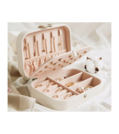 Gugita Elegant Velvet Lined Jewellery Box Organiser
