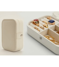 Gugita Elegant Velvet Lined Jewellery Box Organiser