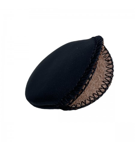 Black leather pouch for pocket watc ...