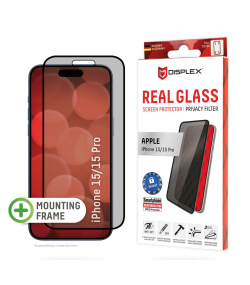 Протектор за екран с поверителност Displex за iPhone 15/15 Pro
