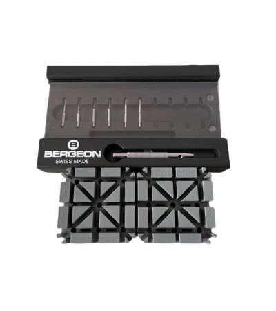 Bergeon 7744 wide watch bracelet pin tool set
