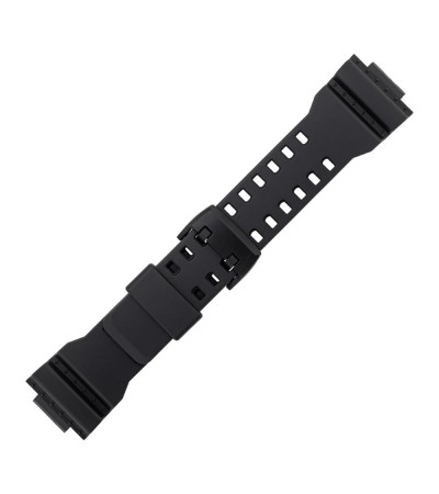 Casio plastic black watch strap 10536683 for GA-700-1A, GA-700-1B, 16 mm