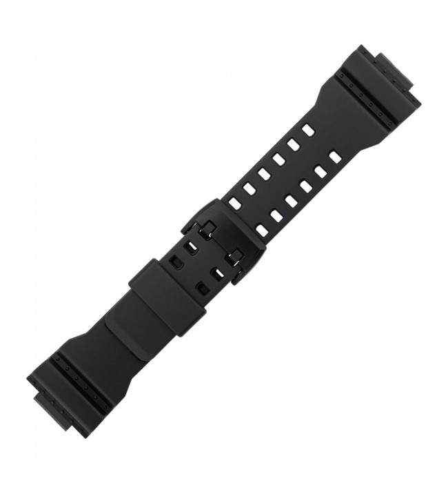 Casio plastic black watch strap 10536683 for GA-700-1A, GA-700-1B, 16 mm