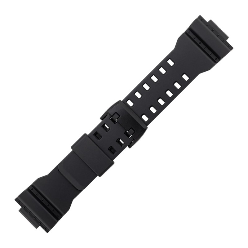 Черна пластмасова каишка за часовник Casio 10536683 за GA-700-1A и GA-700-1B, 16 мм Черна пластмасова каишка за часовник Casio 10536683 за GA-700-1A и GA-700-1B, 16 мм