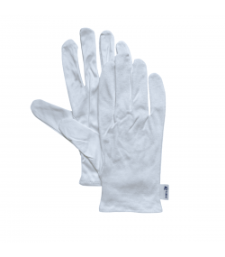 Heli presentation gloves, microfiber, white, size S, 1 pair