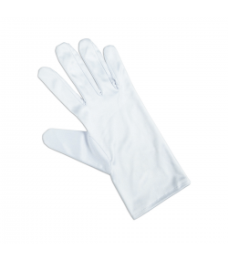 Heli presentation gloves, microfiber, white, size S, 1 pair