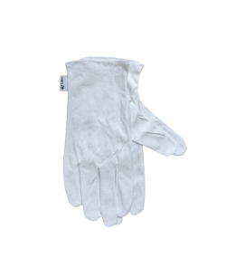 Heli presentation gloves, microfiber, white, size S, 1 pair