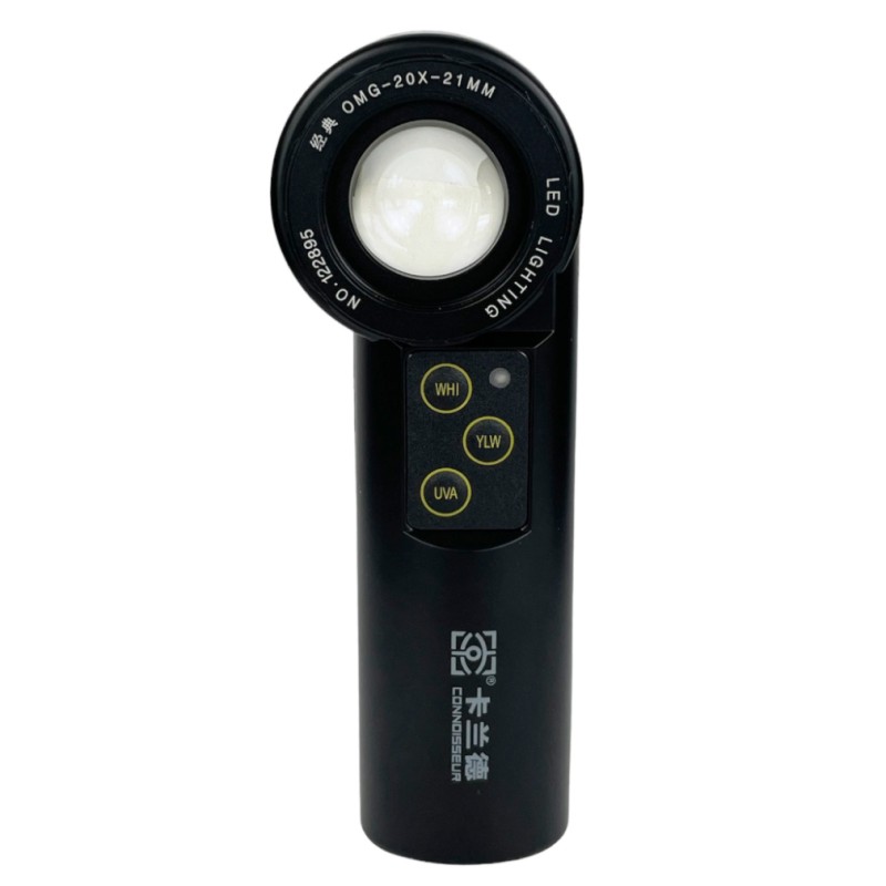 Лупа за бижута Connoisseur 20x с UV и LED осветление Лупа за бижута Connoisseur 20x с UV и LED осветление