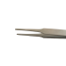 Horotec MSA 12.901-F Inox Precitec tweezer with flat tips for straightening hands steel 115 mm