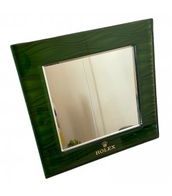 Rolex display mirror glass with leather