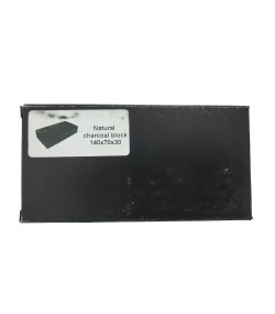 Charcoal for soldering and holder 140 x 70 x 30 mm