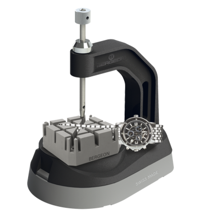 Bergeon 8745-BSC watch press bracelet shortening removing tool