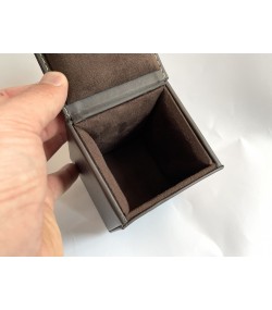 Audemars Piguet leather travel watch case