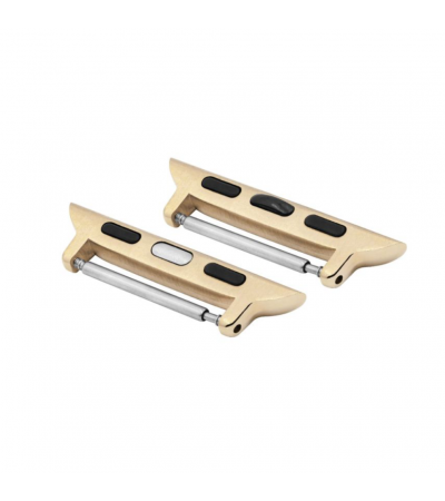 Hirsch Apple Watch strap gold adapter AD1000-1-44 44 mm