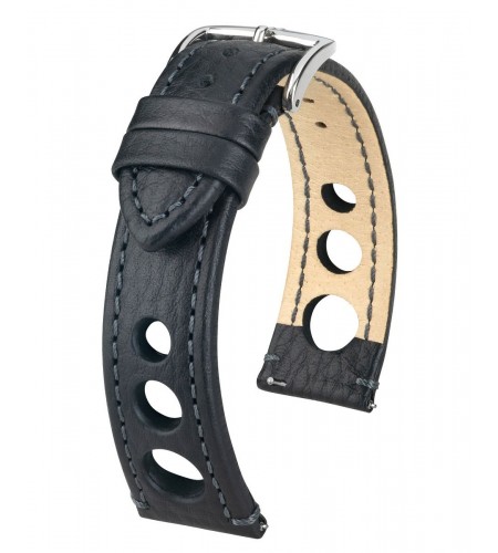 Hirsch Rally Black Watch Strap - Qu ...