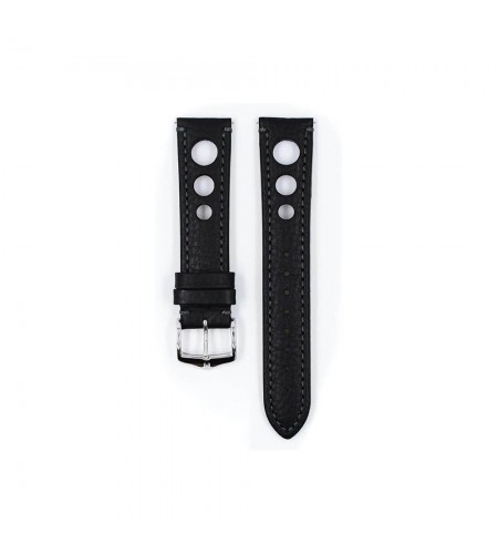Hirsch Rally Black Watch Strap - Qu ...