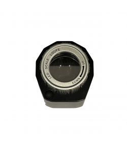30x Magnifying Glass Loupe, Watchmaker Scale Magnifier, LED & UV Light, Double Lens, TH-9006A