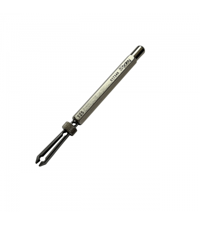 Boley Barrel Arbor Holder, Slide Locking Jaws, Watchmaker Tool, Opening: 1.25 mm, Length: 120 mm