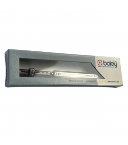 Държач за шпиндел Boley Precision, с плъзгащи се заключващи челюсти, отвор 1,45 мм, дължина 120 мм, 1 брой, произведен в Швейцария