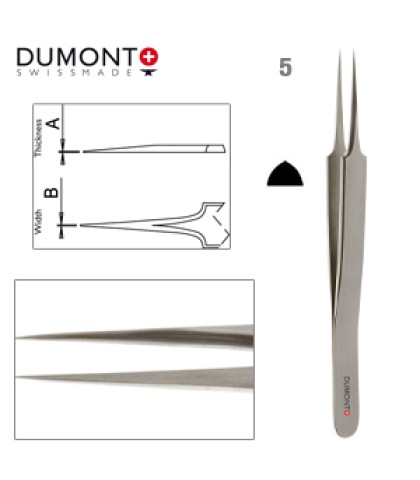 Dumont Тъпове, Стомана, Форма 5, Много Тъпи, 110 мм