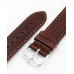 Hirsch Forest Watch Strap, Кафяв, Бързо Освобождаване, 22 мм Креп, 20 мм Защек, Дължина 120/80 мм, Размер L, Ref. 17920210-2-22