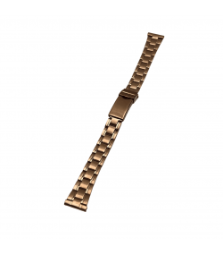 Bonflair Rose Gold Pink Stainless Steel Bracelet Strap 14mm