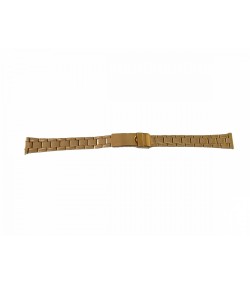 Bonflair Rose Gold Pink Stainless Steel Bracelet Strap 14mm
