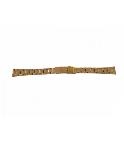 Bonflair Rose Gold Pink Stainless Steel Bracelet Strap 14mm