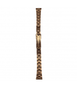 Bonflair Rose Gold Pink Stainless Steel Bracelet Strap 14mm