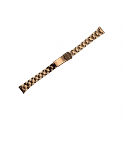 Bonflair Rose Gold Pink Stainless Steel Bracelet Strap 14mm
