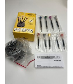 Bergeon 6899-S09 Ergonomic Screwdriver Set with Rotating Base