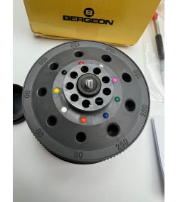 Bergeon 6899-S09 Ergonomic Screwdriver Set with Rotating Base