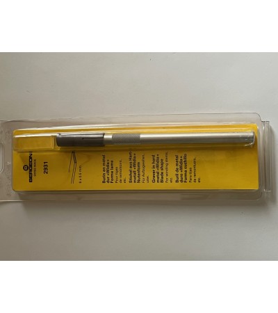 Bergeon Widia Chisel with Hard Metal Blade, 6 mm x 0.5 mm