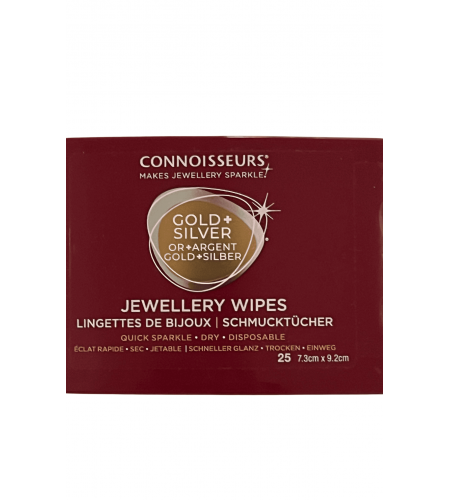 Connoisseurs Jewellery Wipes - Dry  ...
