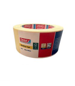 Tesa 4323 Beige Masking Tape, 50 mm x 50 m
