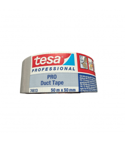Tesa Pro Duct Tape, Grey, 50 m x 50 mm