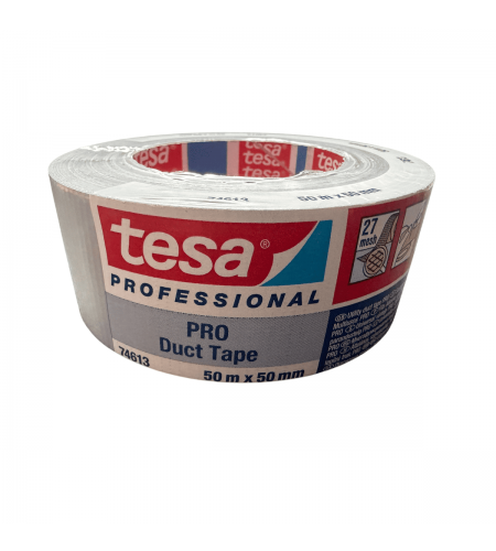 Tesa Pro Duct Tape, Grey, 50 m x 50 ...