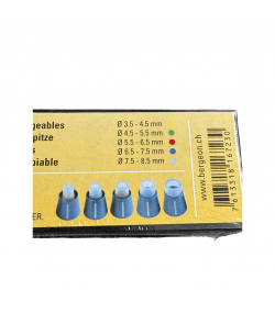 Сет от силиконови накрайници Bergeon 31408-S-SET, 5 части