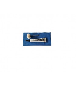 PolyWatch Plastic Crystal Polish Kit with Cloth and Brush