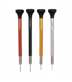 Комплект отвертки за часовникари Horotec MSA01.020-F, 4 бр. 0.60-1.20мм